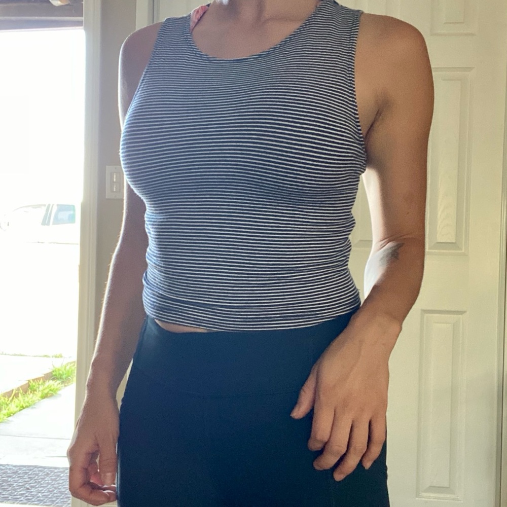Truly Madly Deeply striped tank